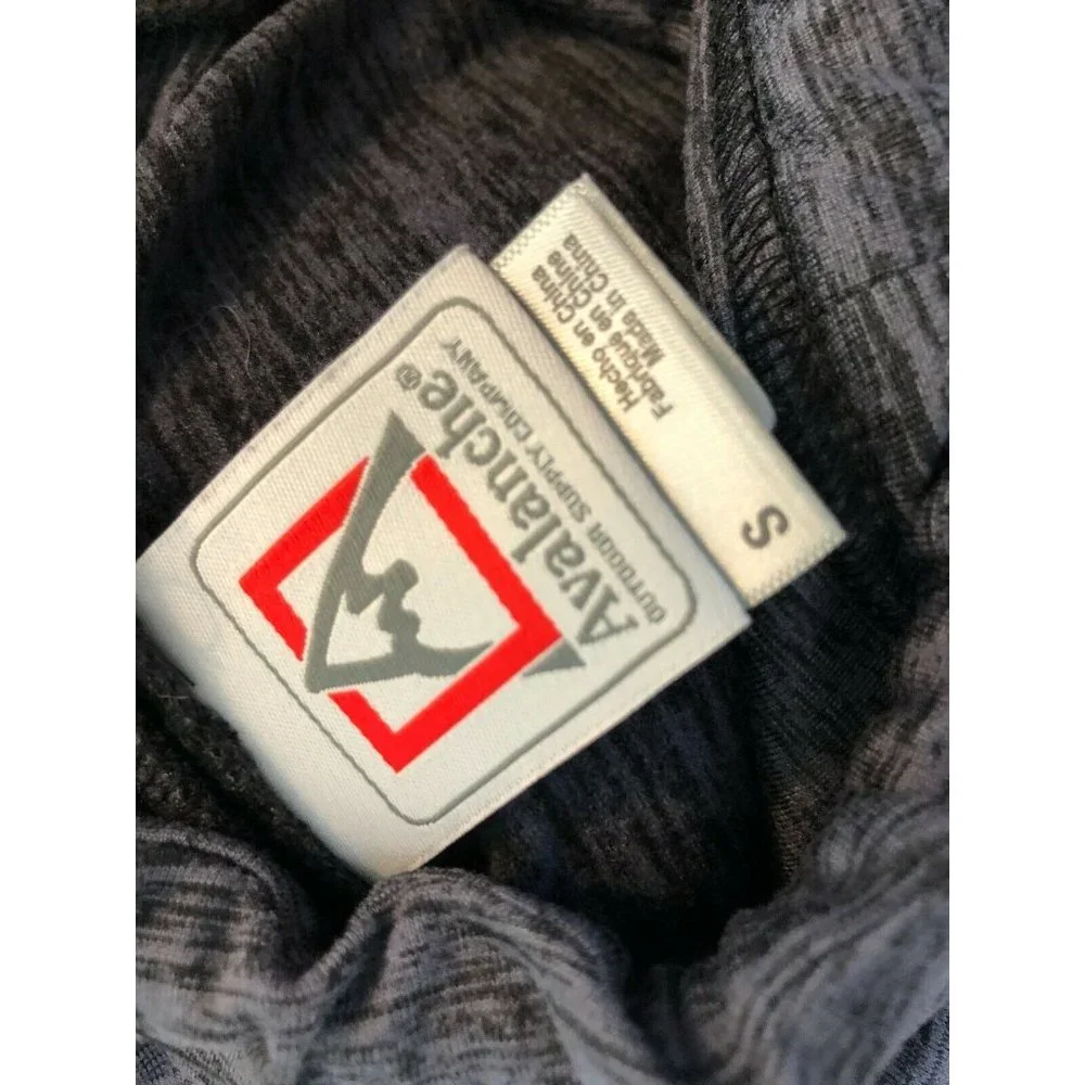 Avalanche Small Sweatshirt‎ Long sleeve Pullover Funnel Neck Stretch Active Ski